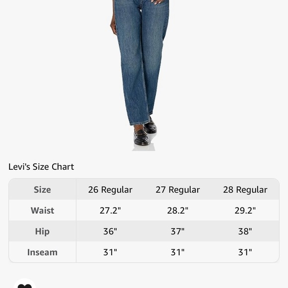 Women’s Levi’s Low Pro jeans, size 27 - Picture 4 of 7